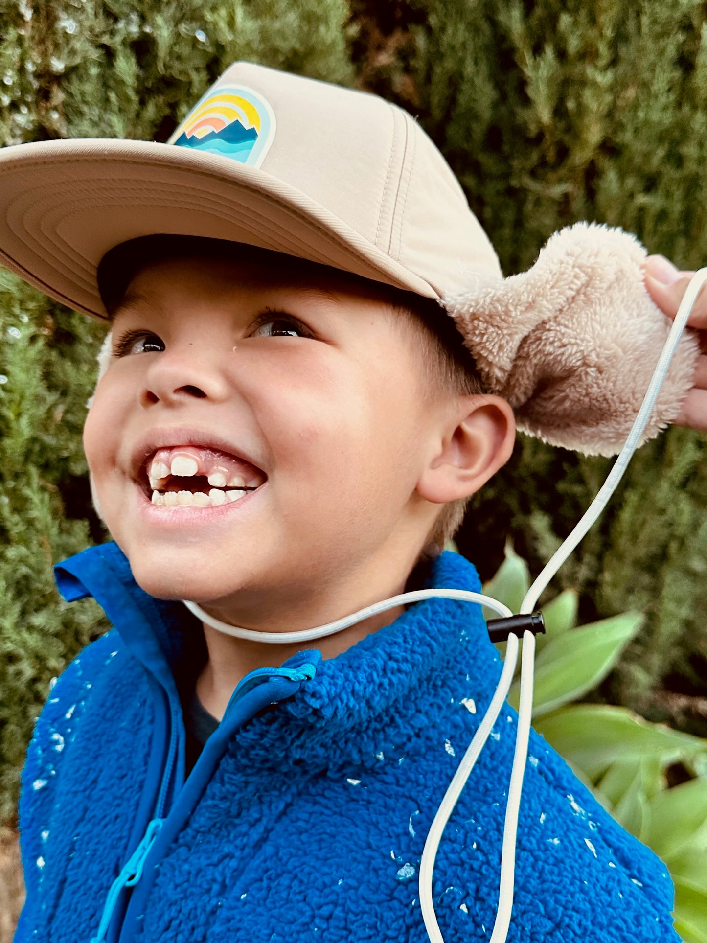 Big Sur Ear Muff Fleece Lined California Chill Winter Hat
