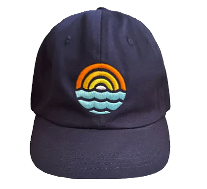 Sunset Sessions Twill Cotton Pacific Ocean Baseball Hat