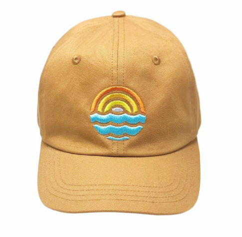 Sunset Sessions Twill Cotton Sandstone Cliff Baseball Hat