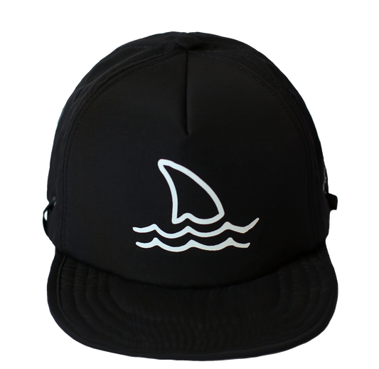 Shark Fin Driftwood Nylon Hat