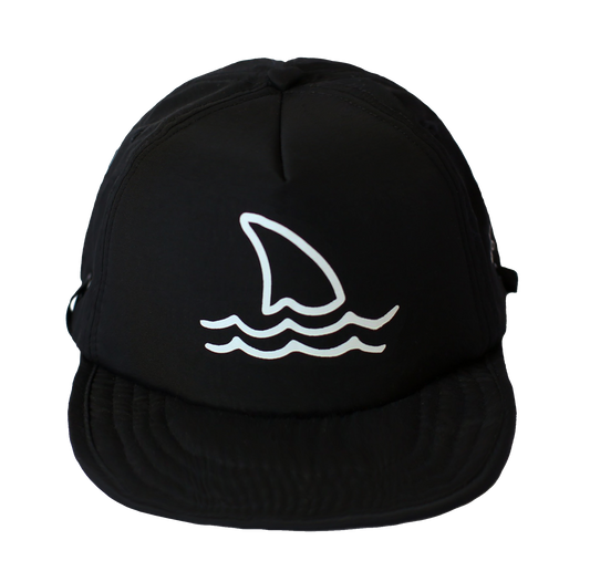 Shark Fin Driftwood Nylon Hat
